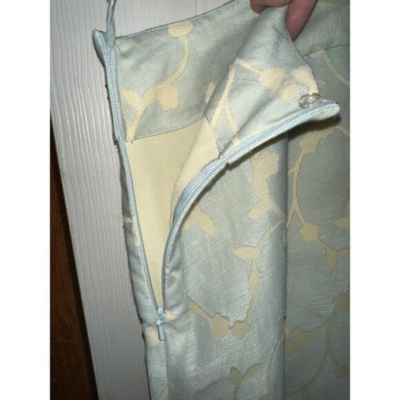 NWOT J. Jill Linen Blend Floral Cut Out A-Line Maxi Skirt  Size 12 - Picture 11 of 14